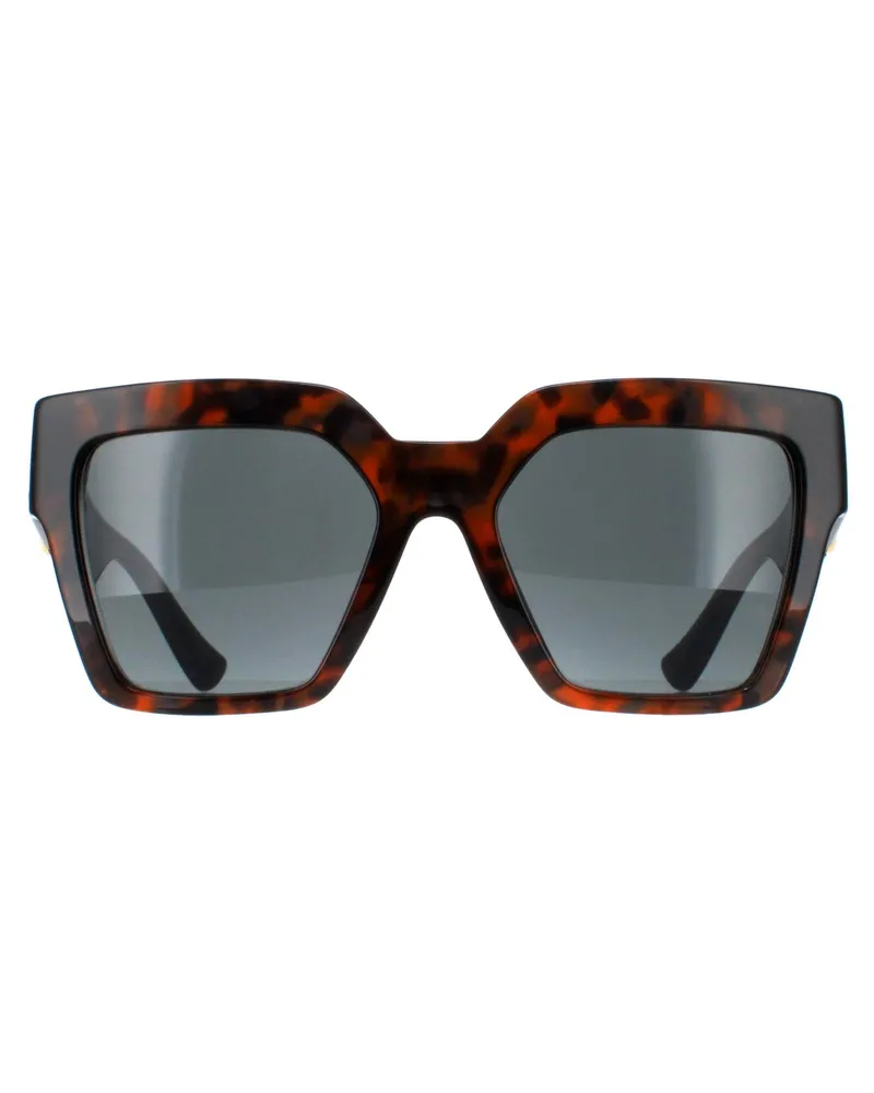 Versace VE4458 542987 donker havana donkergrijs zonnebril Braun