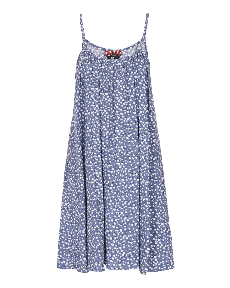 My Mo Kleid Frauen blau weiß Blau