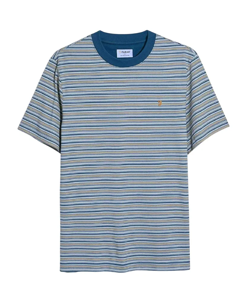 Farah 1920 Danny" T-Shirt für Herren, kurzärmlig (Grau Grau