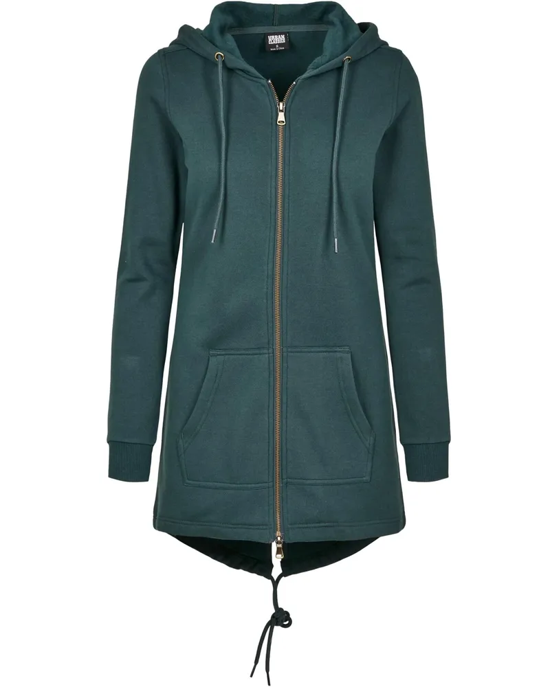 Urban Classics Sweat Parka für Damen (Flaschengrün Grün