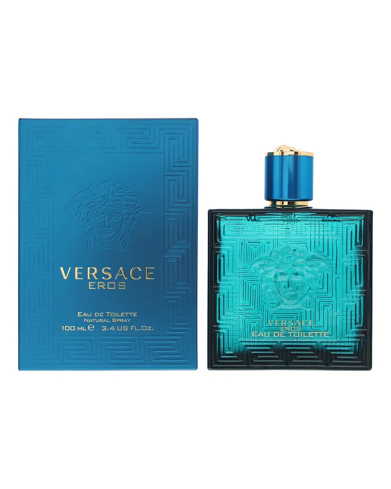Versace Eros Eau de Toilette 100ml Spray für Ihn 