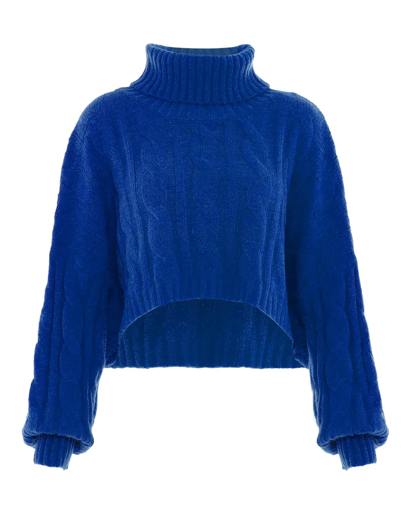 My Mo Rollkragenpullover Damen KÖNIGSBLAU Blau