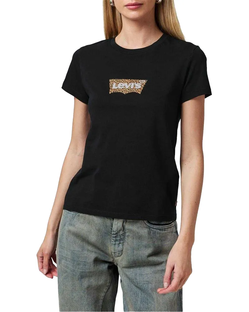 Levi's T-Shirt für Damen (Schwarz Schwarz