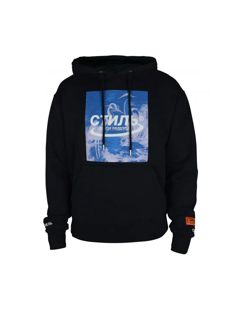 Heron Preston Sweatshirt Schwarz Schwarz