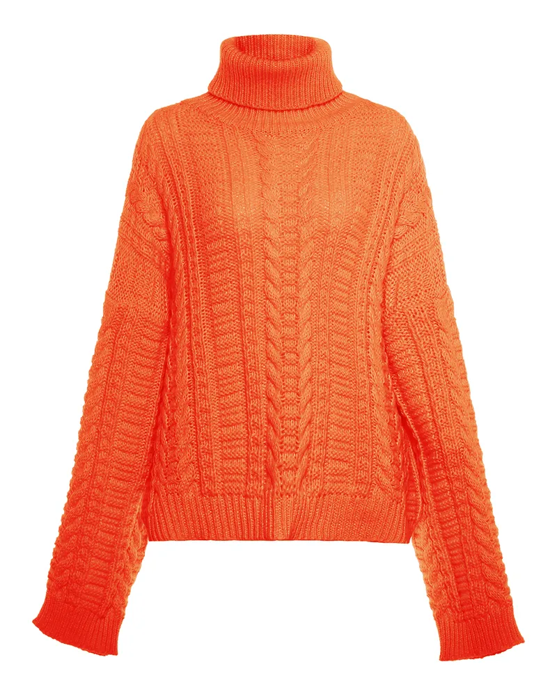 My Mo Pullover Damen orange Orange