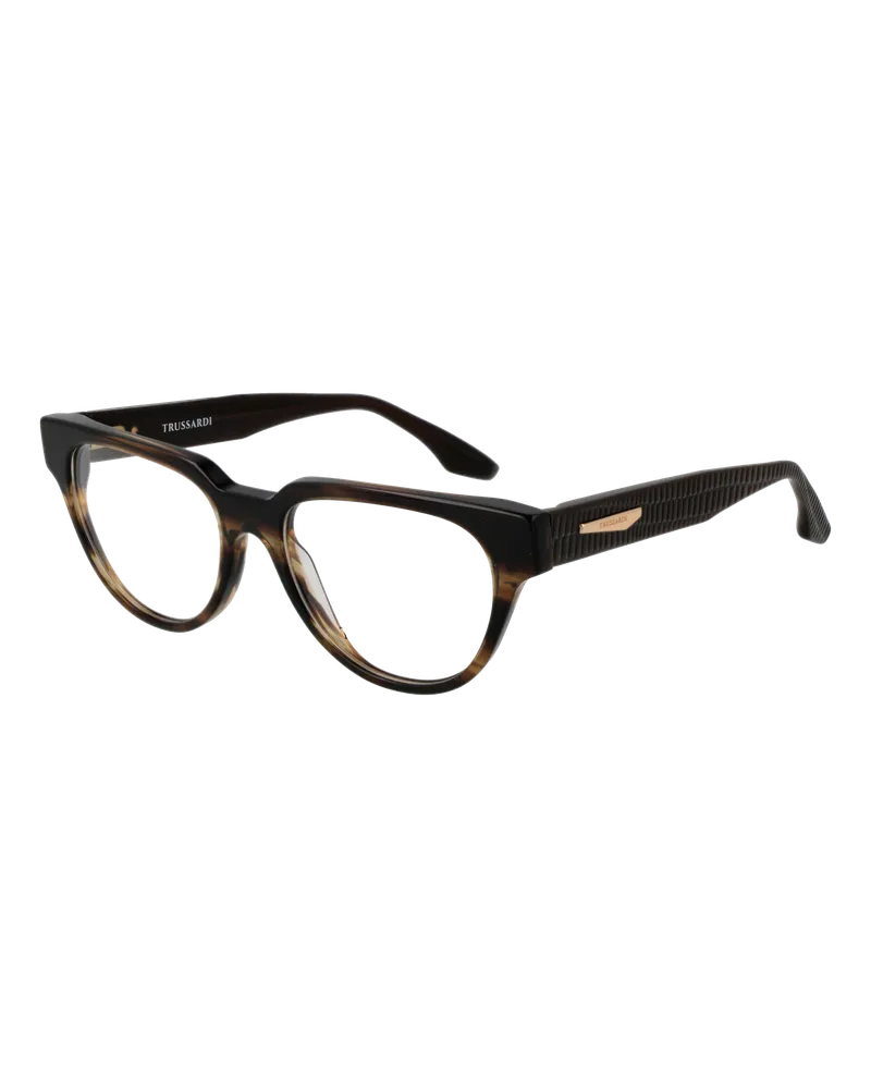 Trussardi Brillenfassung TSW6046 E01 53 Braun