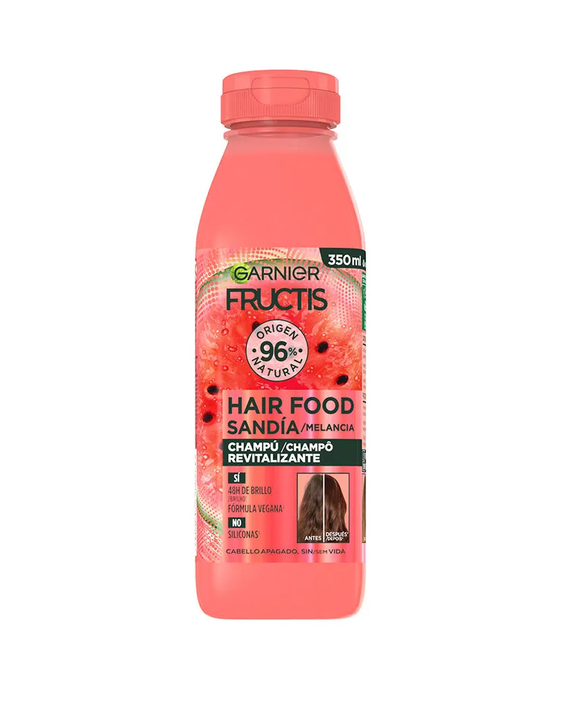 Garnier Fructis Hair Food Wassermelone Revitalisierendes Shampoo 350 ml 