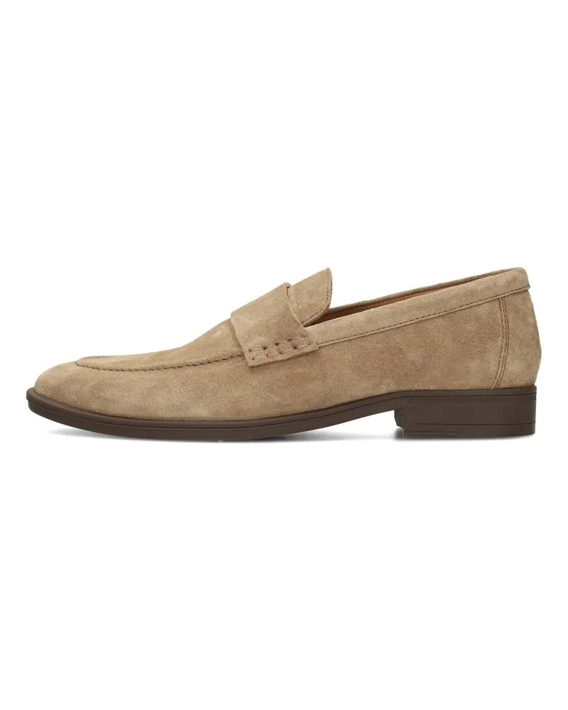 PS Poelman JIM Herren Slipper Dunkelbraun