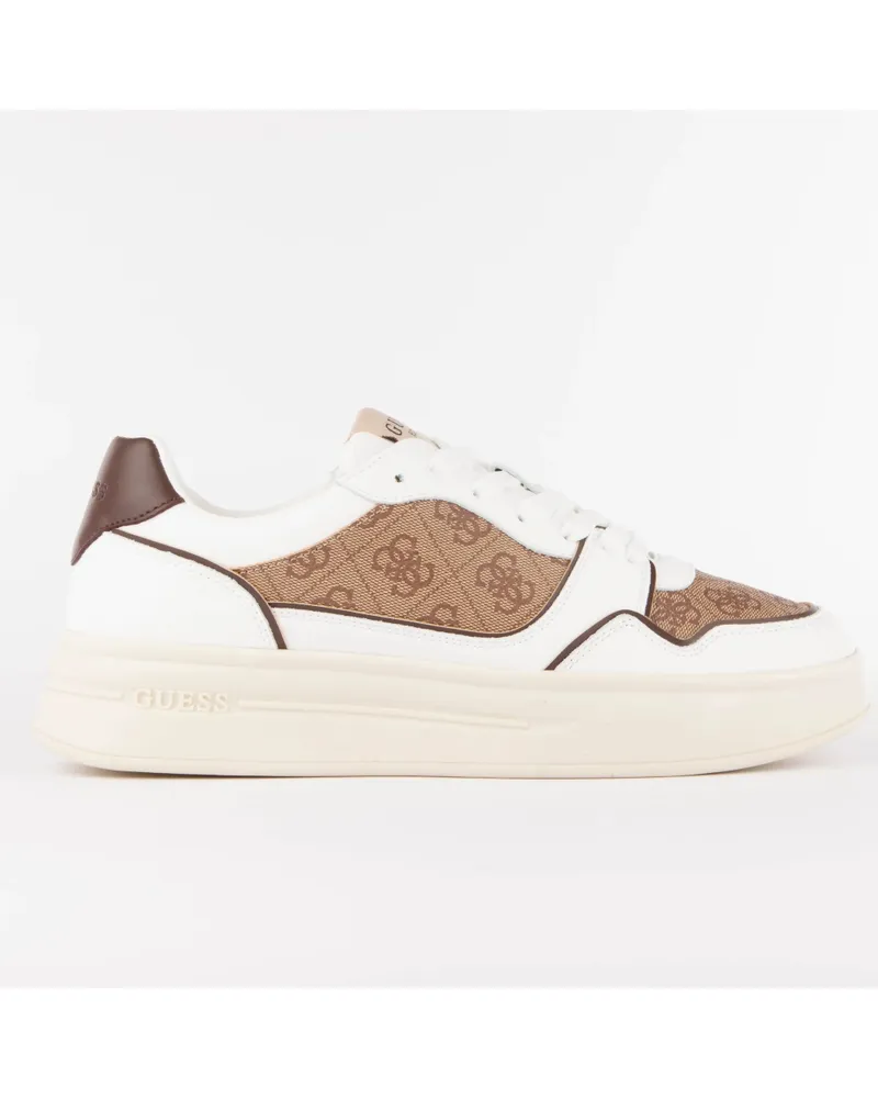 Guess Herren 4G Active Sneakers Weiß