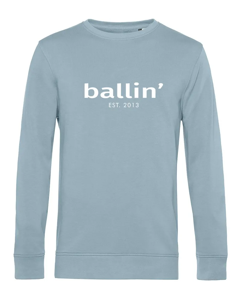 Ballin Basic Sweater von  Est. 2013 in der farbe Blau und in größe M Blau