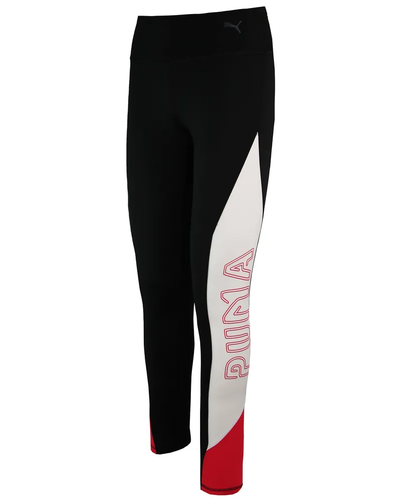Puma Trockene Zelle Langes Fitness -Fitness -Training Sport Frauen schwarze Leggings 518810 03 Rosa