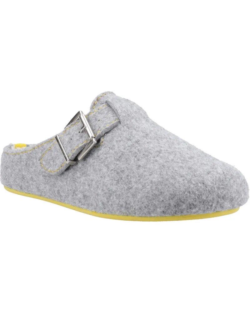 Hush Puppies Good 90% recyceltes RPET-Polyester Damen Hausschuhe in Grau Grau
