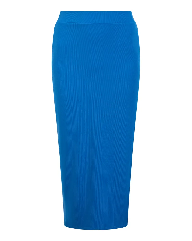 FAINA Midi-jupe en tricot Blau