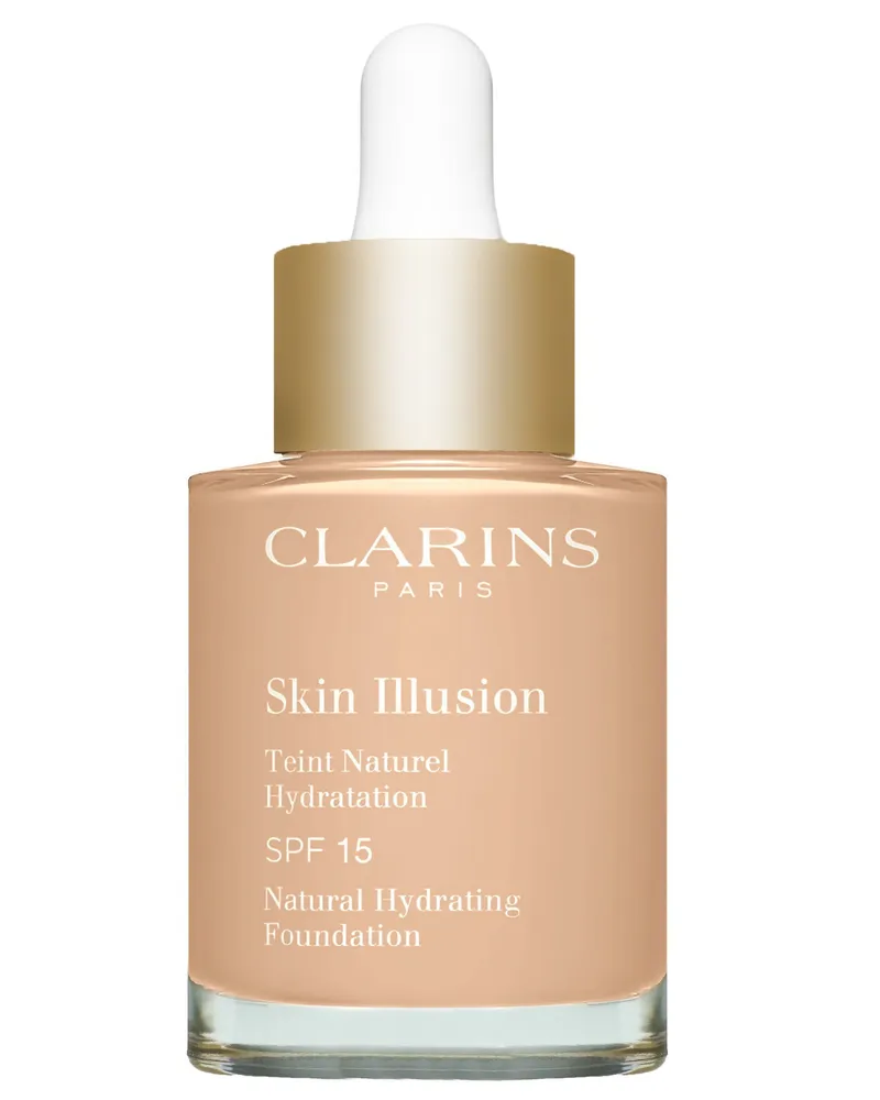 Clarins Skin Illusion natürliche feuchtigkeitsspendende Foundation mit SPF 15 