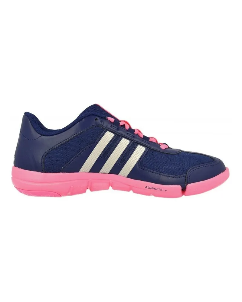 adidas dreifache Cheer TRAI Womens Navy Trainer Blau