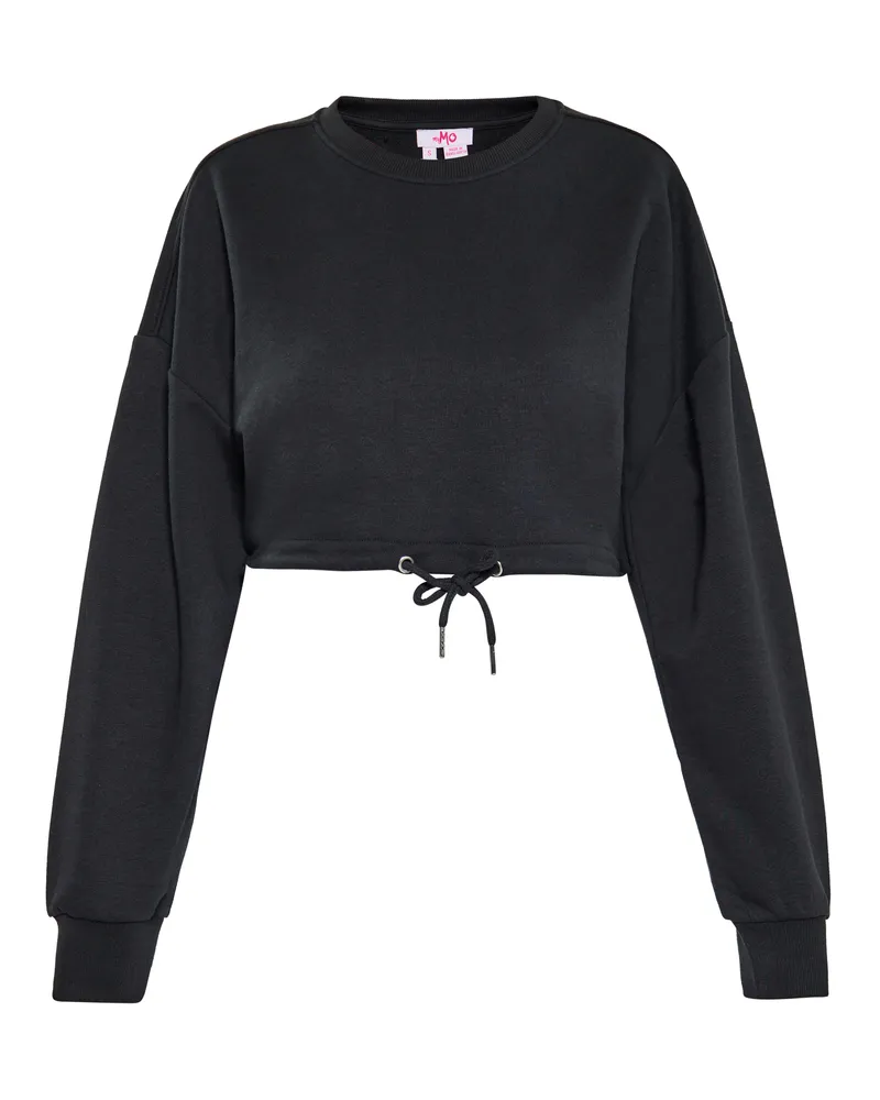 My Mo Sweatshirt Damen schwarz Schwarz