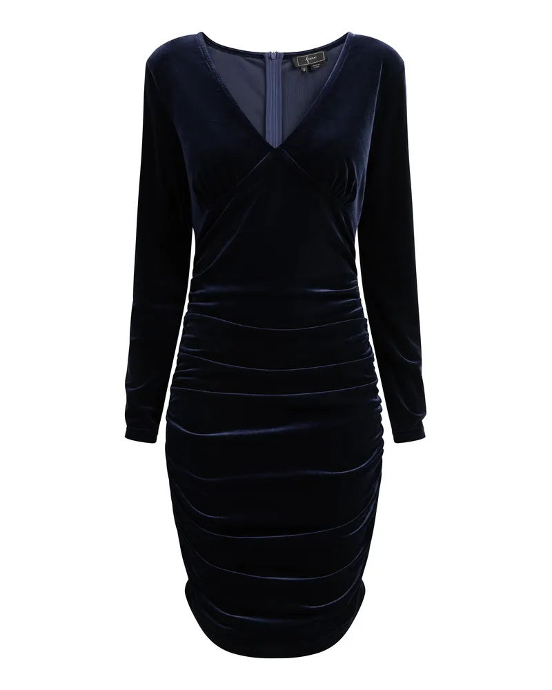 FAINA Kleid für Damen - Dunkles Marineblau Dunkles