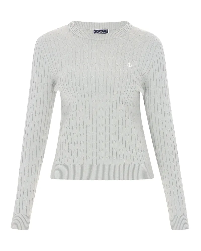 DreiMaster Pullover Frauen Salbeigrün Salbeigrün