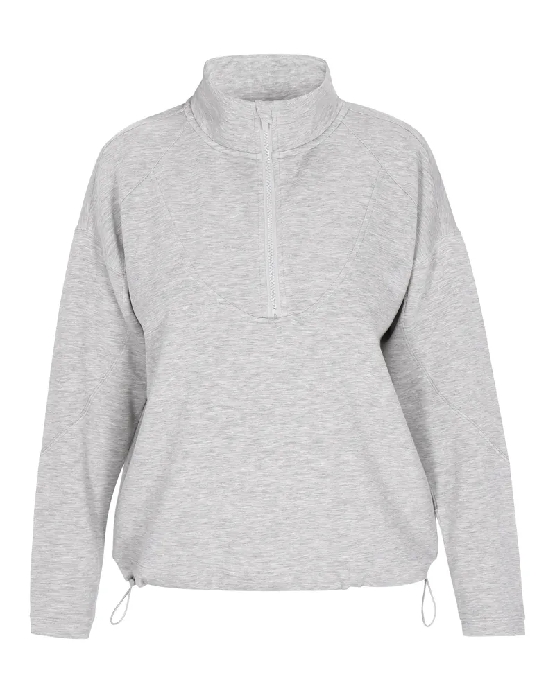 Usha Sweatshirt Frauen HellGrauMelange Hellgrau