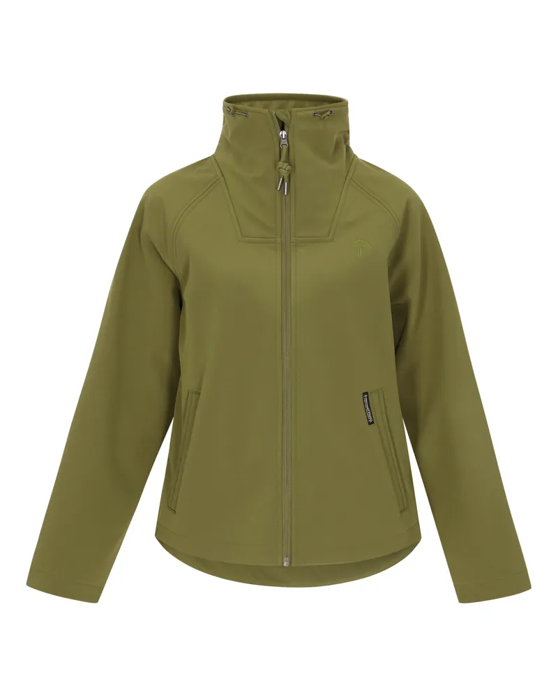Schmuddelwedda Softshelljacke Frauen Olive Oliv