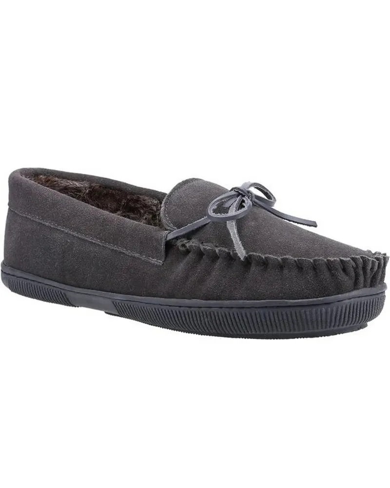 Hush Puppies Herren Ace Hausschuhe (Grau Grau