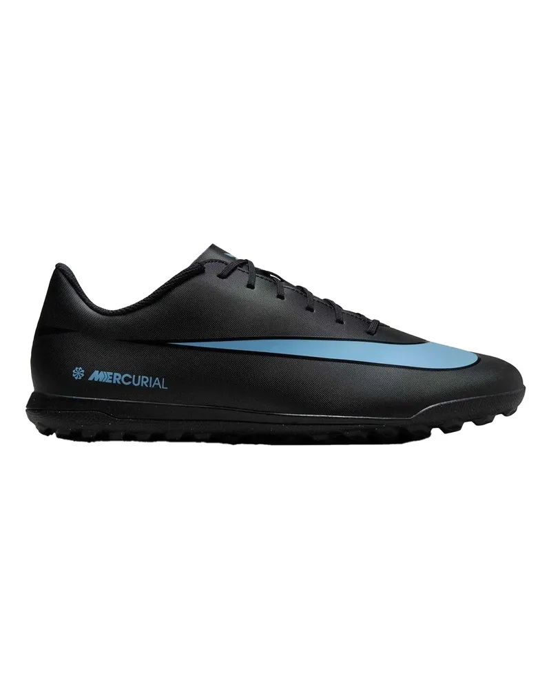 Nike Mercurial Vapor 16" Fußball-Stiefel für Herren, Leder (Schwarz/Blau Schwarz