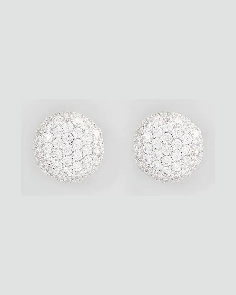 U.S. Polo Assn.  US Polo Assn Jewellery – Courtney – Rhodium-Ohrringe Weiß