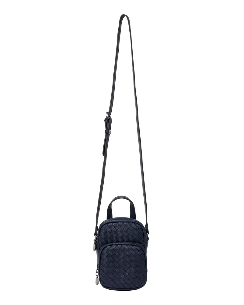 My Mo Umhängetasche für Damen - Marineblau Marineblau