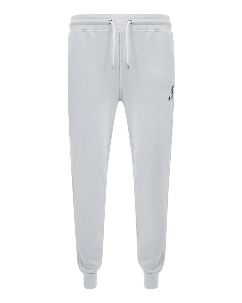 Aquascutum Active Basic Rib Track Pant Antarctica Weiß