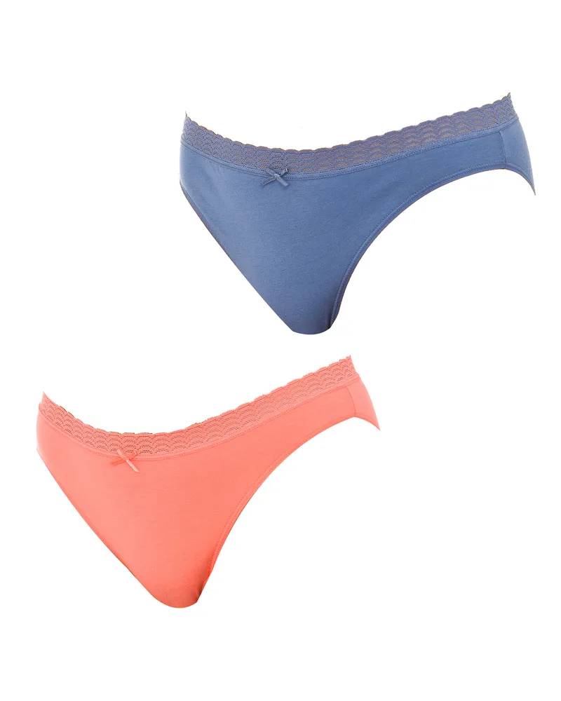 DIM Pack-2 Eco--Slips mit passendem Innenfutter D09AJ women Mehrfarbig