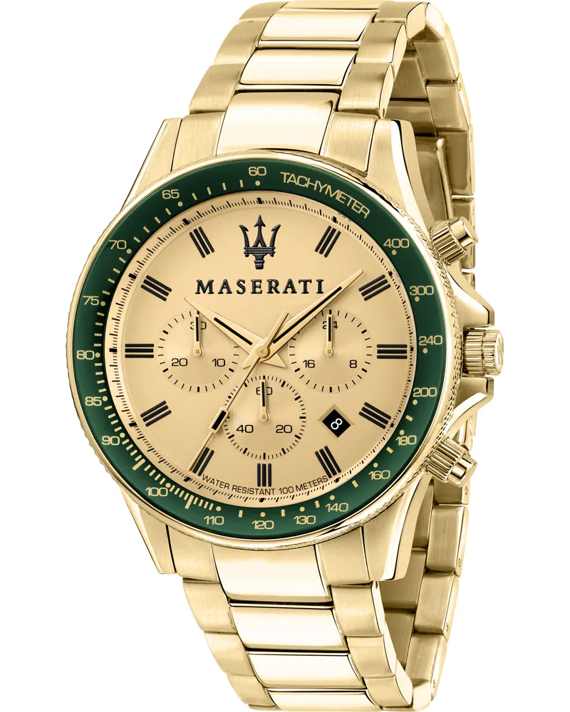 Maserati Uhr R8873640005 Gold Gold