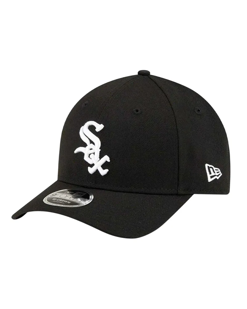 New Era Baseball-Mütze für Herren/Damen Unisex (Schwarz/Silber Schwarz