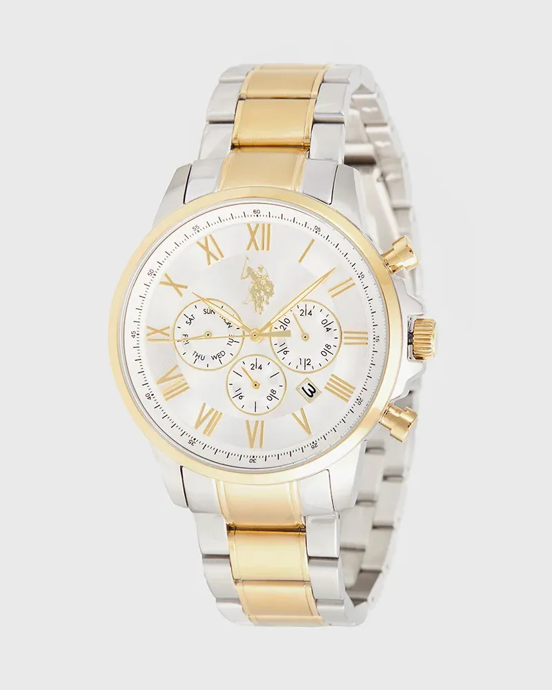 U.S. Polo Assn.  William Gent Uhr - Silber Silber