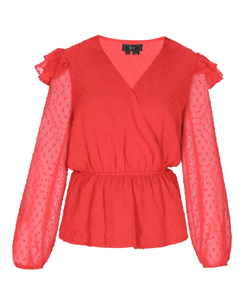 FAINA Bluse für Damen - Rot Rot