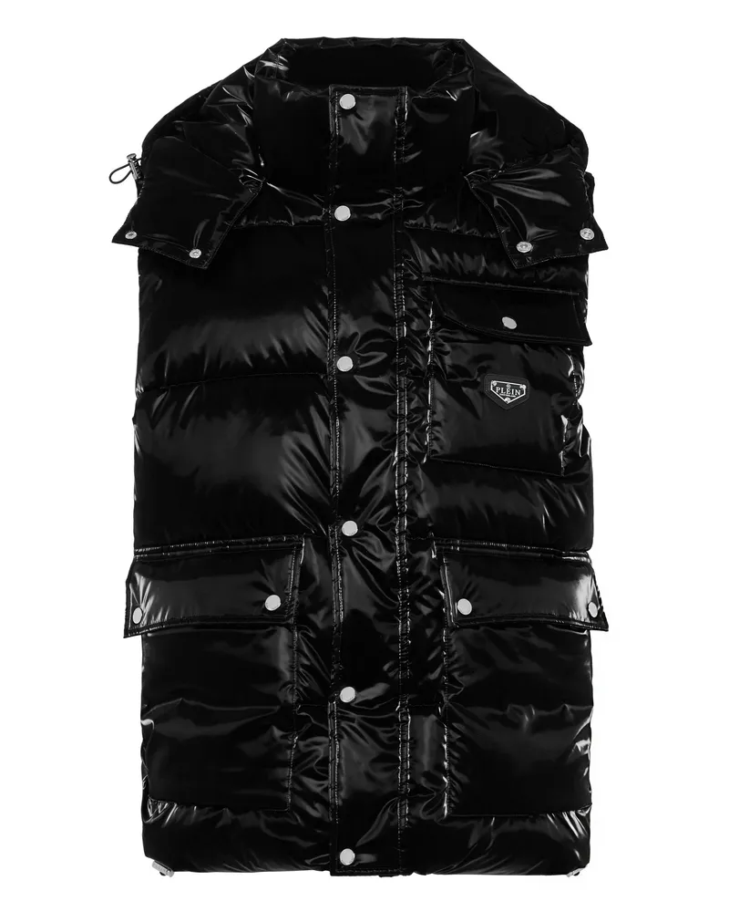 Philipp Plein Daunenweste Schwarz