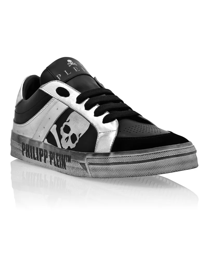 Philipp Plein Low-Top Turnschuhe Retrokickz Schwarz