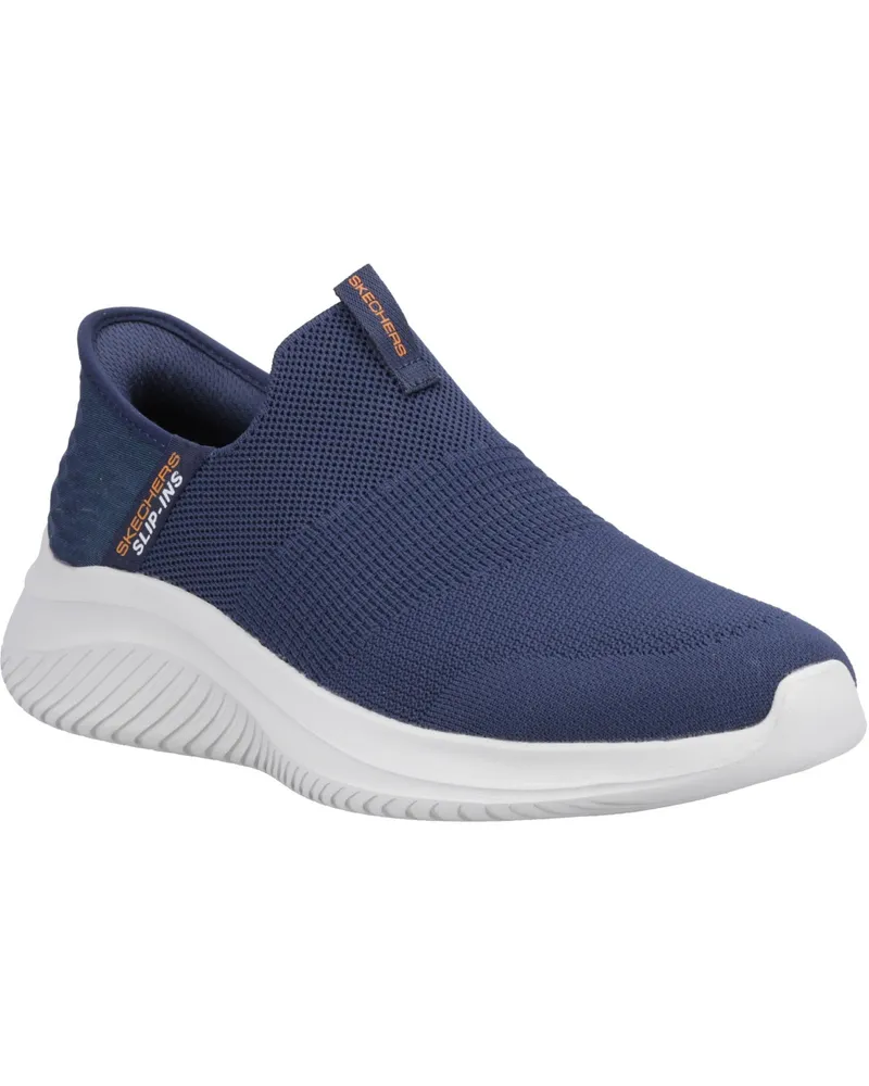 Skechers Ultra Flex 3.0 Smooth Step Weite Turnschuhe Marineblau