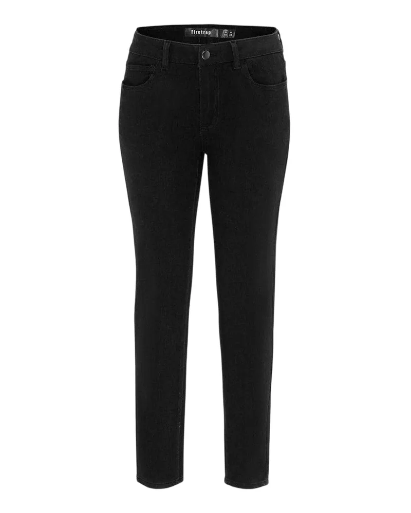 Firetrap Jeans für Damen (Schwarz Schwarz