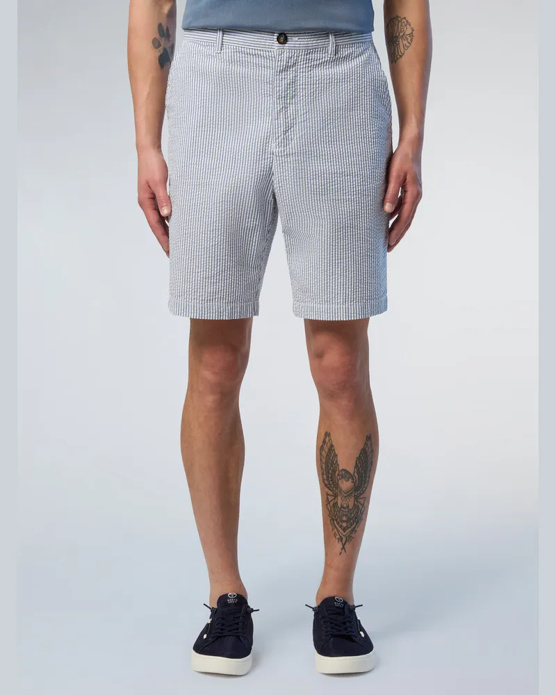 North Sails Chino-Shorts Sehnäser der Freiheit Blau