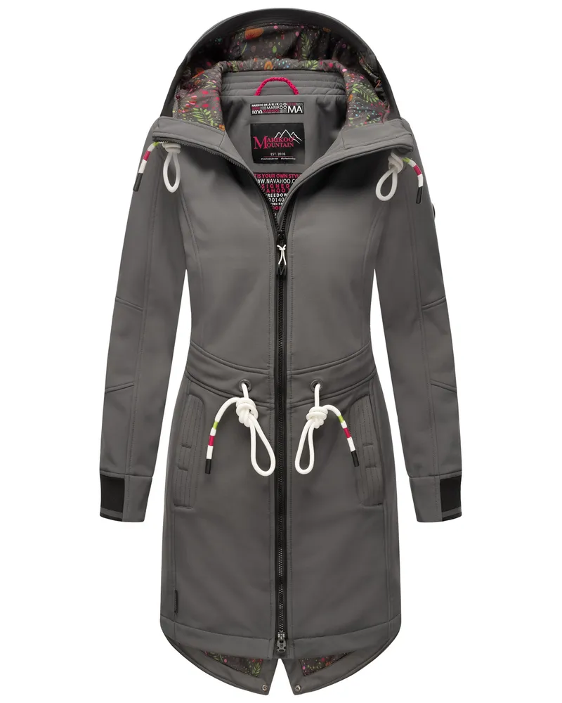 Marikoo Damen Softshelljacke Mount Furnica – funktional & stylisch Schwarz