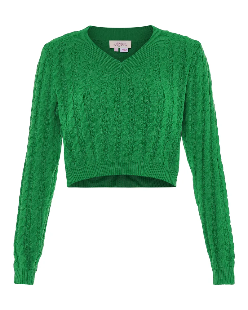 FAINA Pullover Frauen Grasgrün Grün