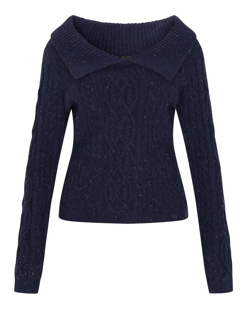 FAINA Pullover Frauen Marine Marineblau