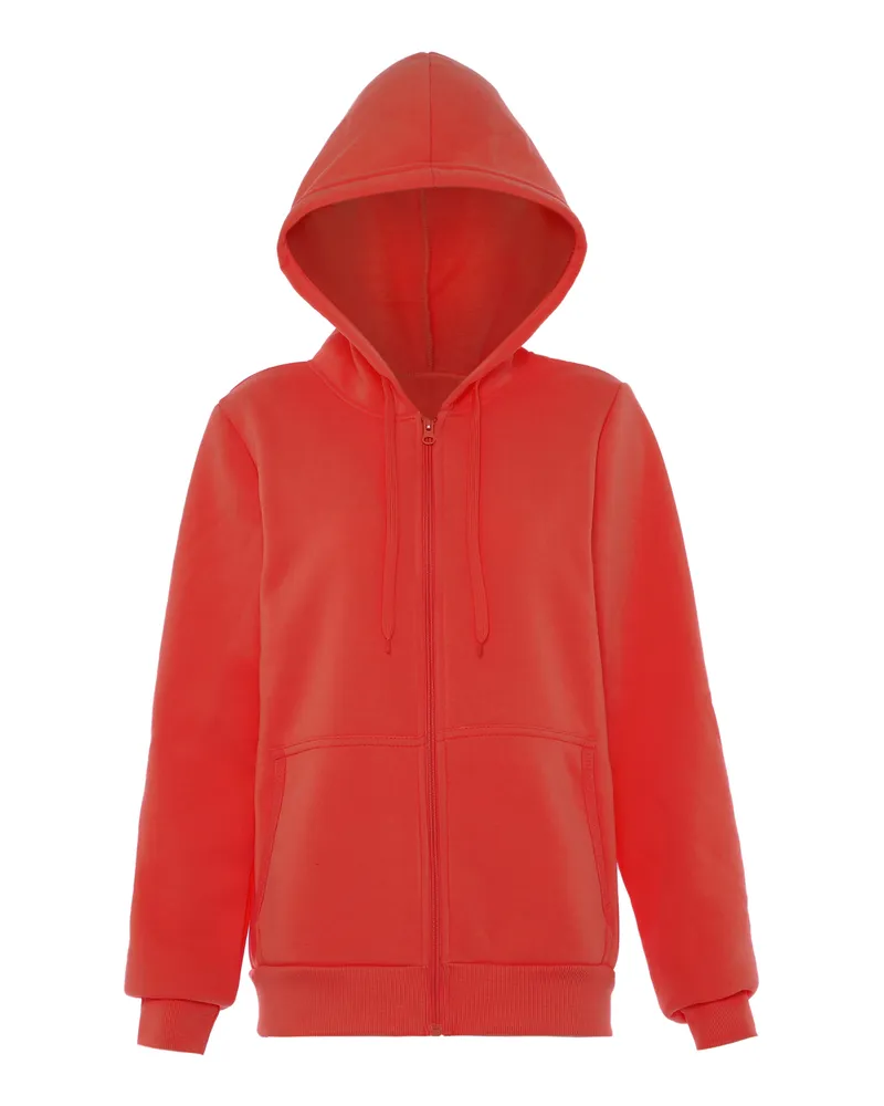 My Mo Kapuzenjacke Damen Sommerrot Rot