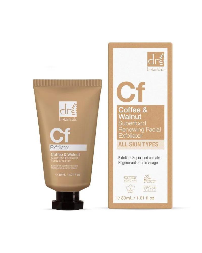 Dr Botanicals Dr. Botanicals Kaffee-Superfood-Anti-Aging-Gesichtspeeling, 30 ml 
