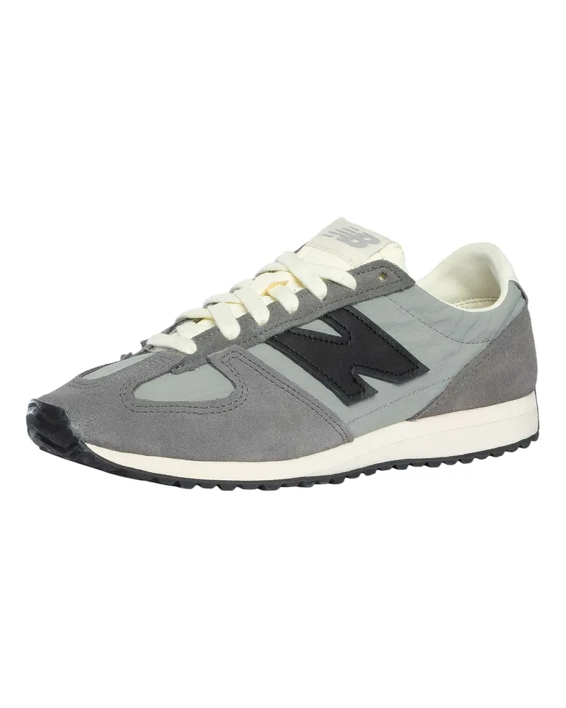 New Balance 471 Wildleder-Sneaker, Grau Grau