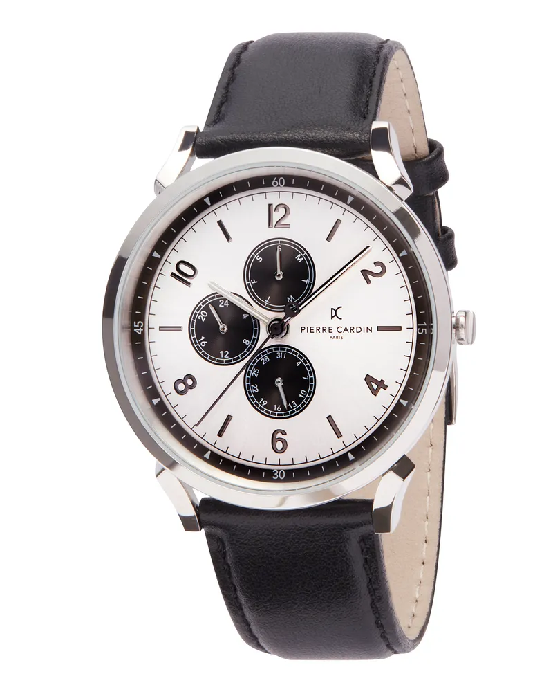 Pierre Cardin Pigalle Nine Schwarz Herren Armbanduhr CPI.2029 Schwarz