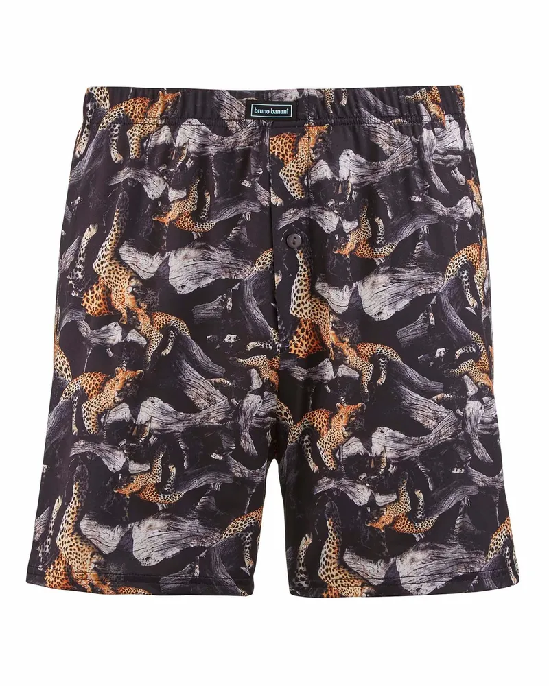 Bruno Banani Panthera Boxershort Schwarz