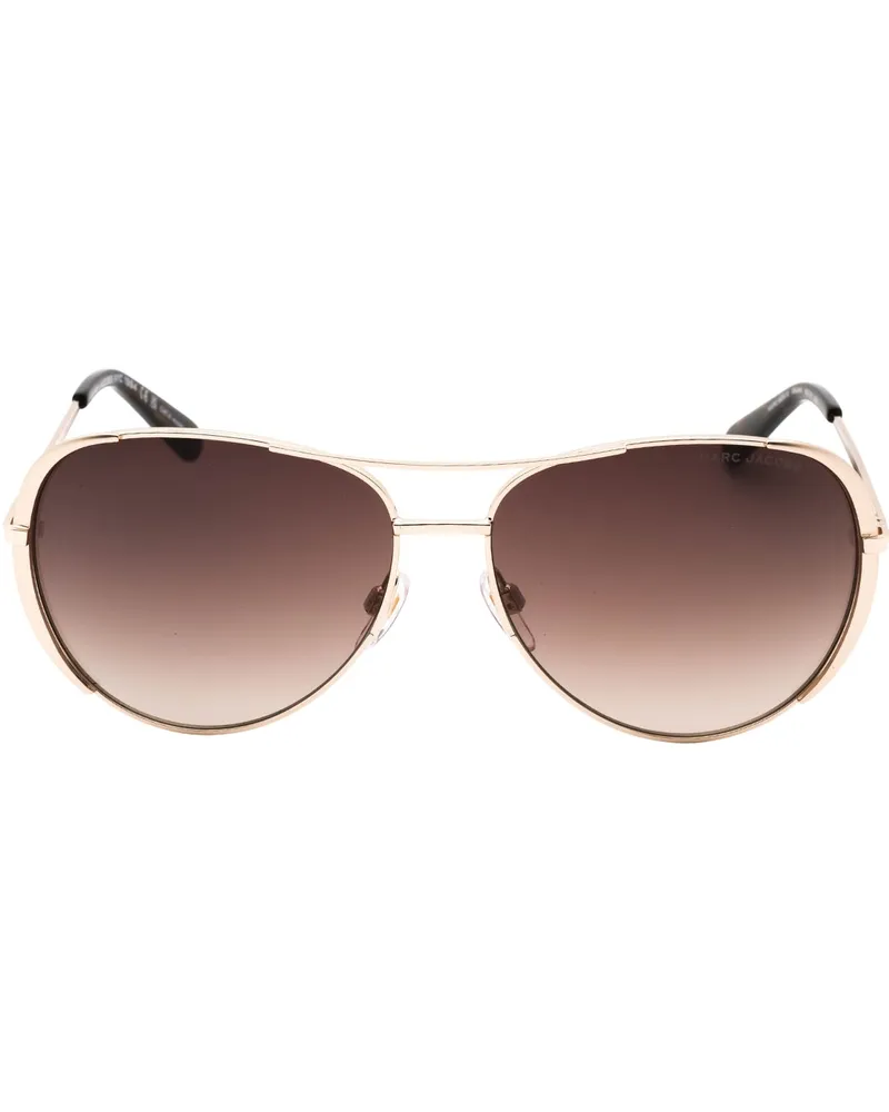 Marc Jacobs Braune SF-Linsengold-Sonnenbrille Gold
