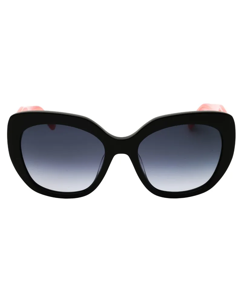 Kate Spade Winslet Sonnenbrille, Schwarz Schwarz