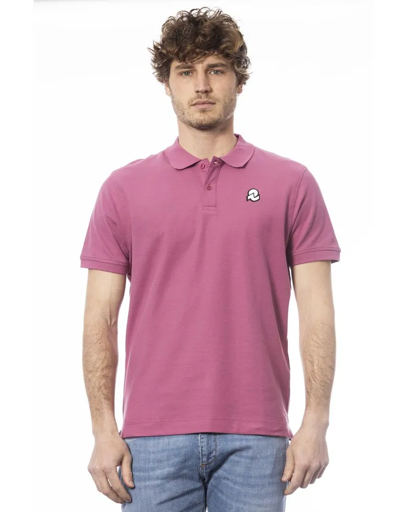 Invicta Poloshirt für Herren, kurzärmelig, klassischer Schnitt - Fuchsia Fuchsia